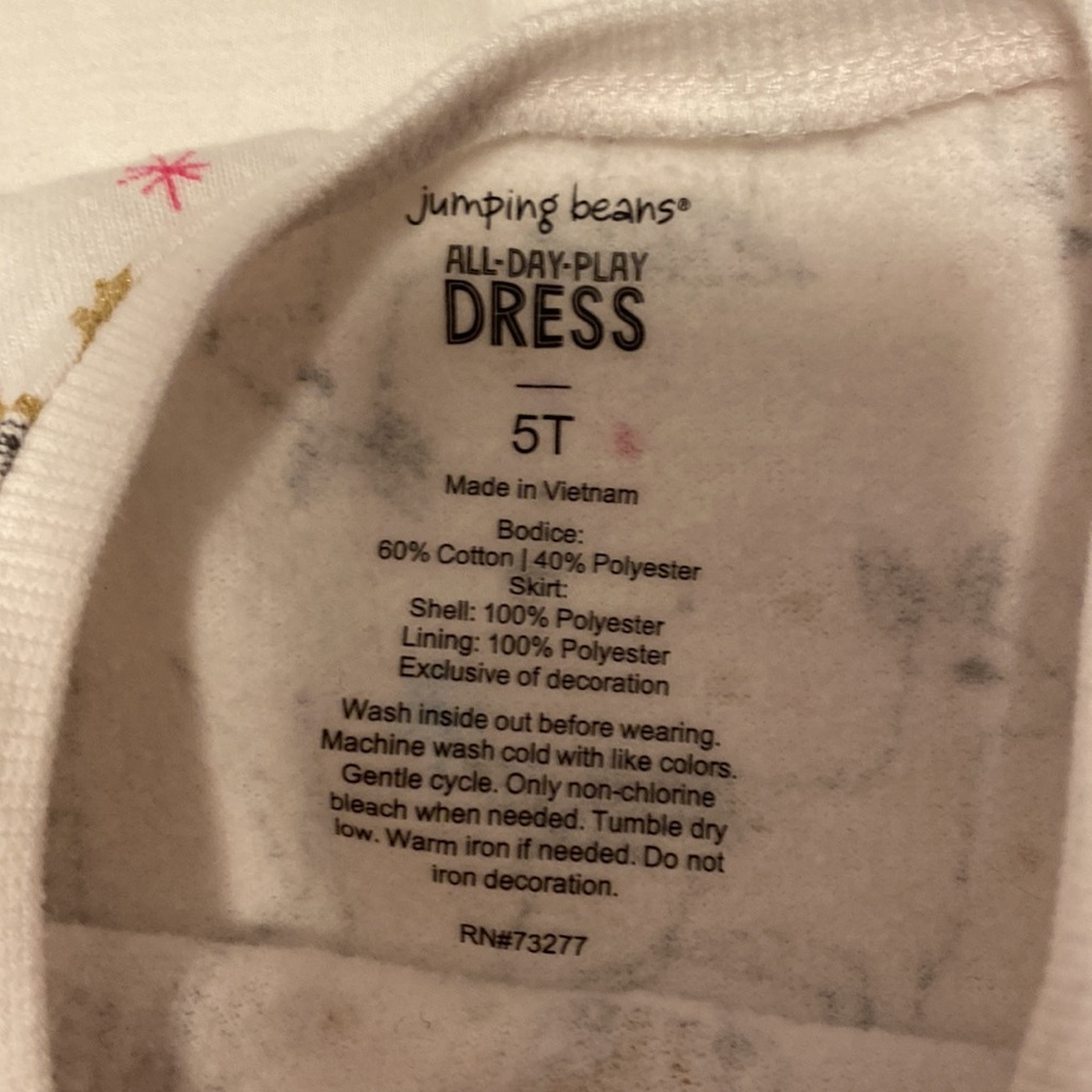 Lot of 2 toddler/little girl dresses/tunics - great with leggings - Picture 3 of 9